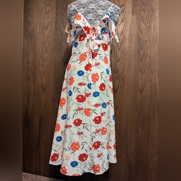 Midi Floral Dress - Picture 2 of 7